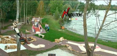 minigolf activité complementaire d'un téléski nautique